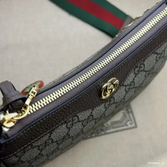 First bag ru shoulder Gucci Ophidia bag-25*15.5*6cm small 0629